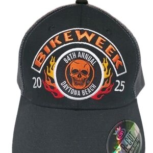 Daytona Beach Bike Week Cap New With Tags R-Cut